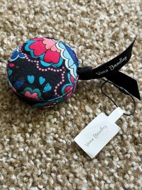 Vera Bradley Haymarket Paisley Retractable Tape Measure